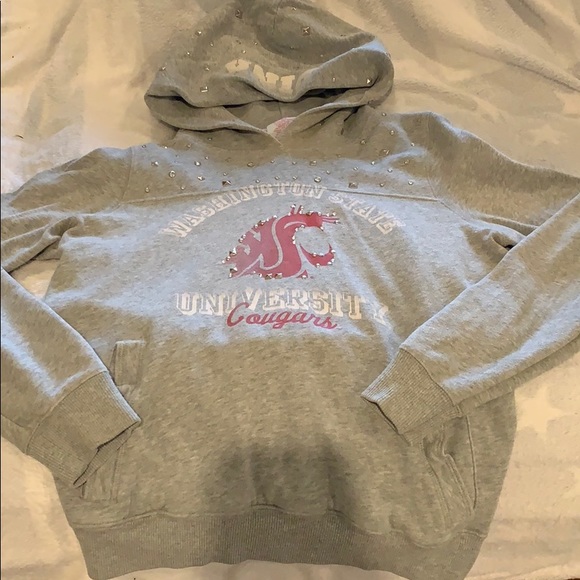 PINK Victoria's Secret Tops - Washington State University PINK hoodie